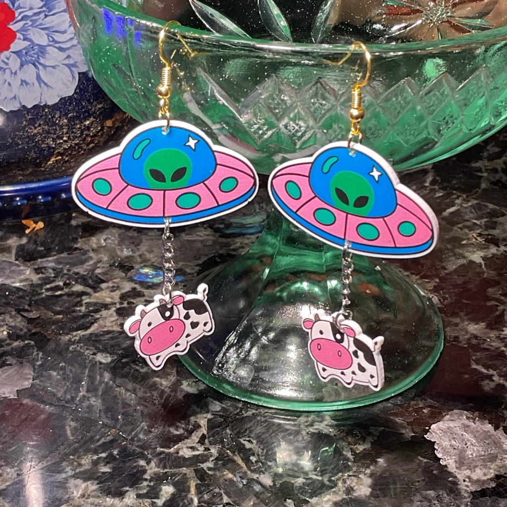 Beam Me Up Bessie Earrings